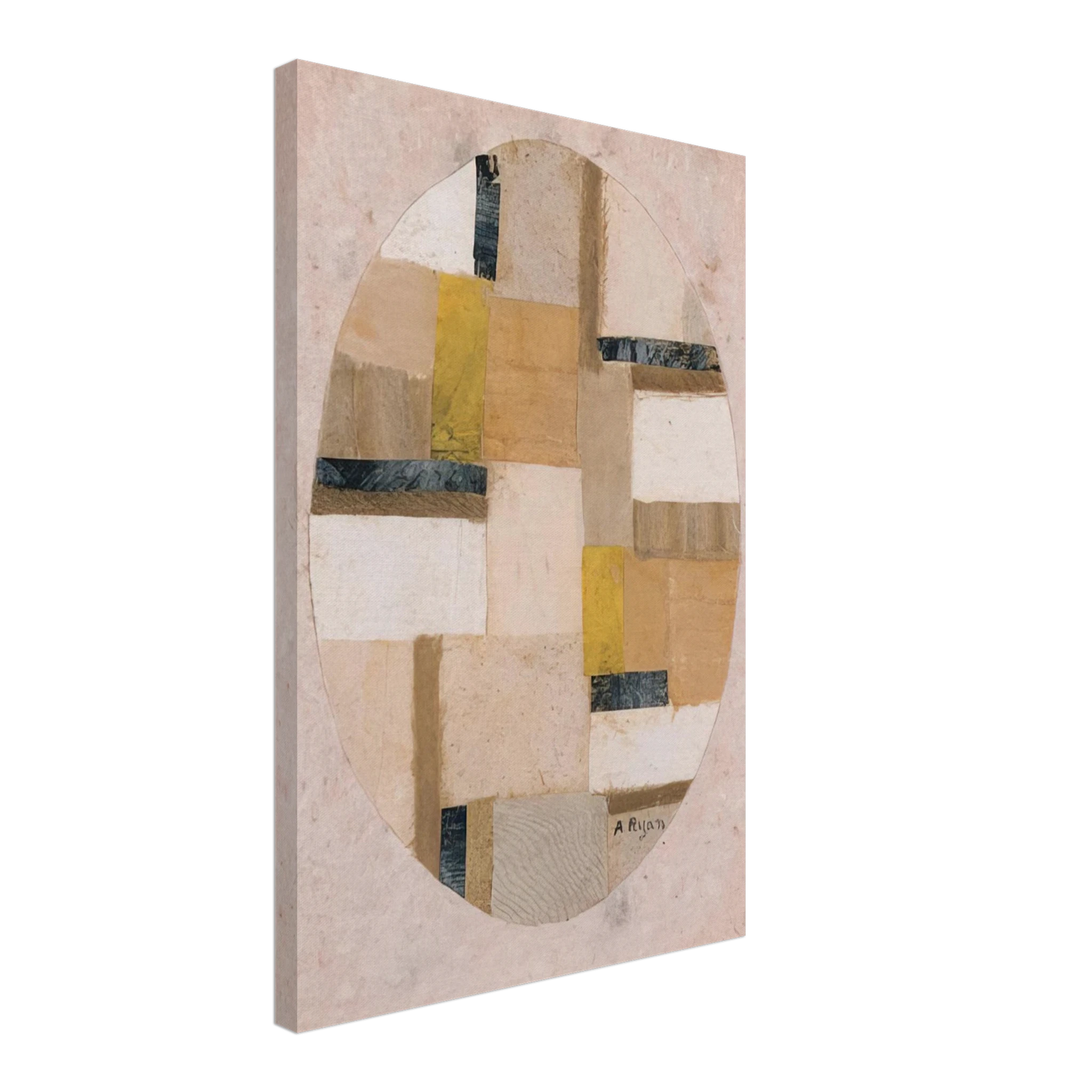 Anne Ryan - Number 456 - Abstract Expressionism Canvas - 70x100 cm / 28x40 inches-canvas