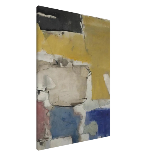 Richard Diebenkorn - Albuquerque #9 Canvas - 20x30 cm / 8x12 inches-canvas