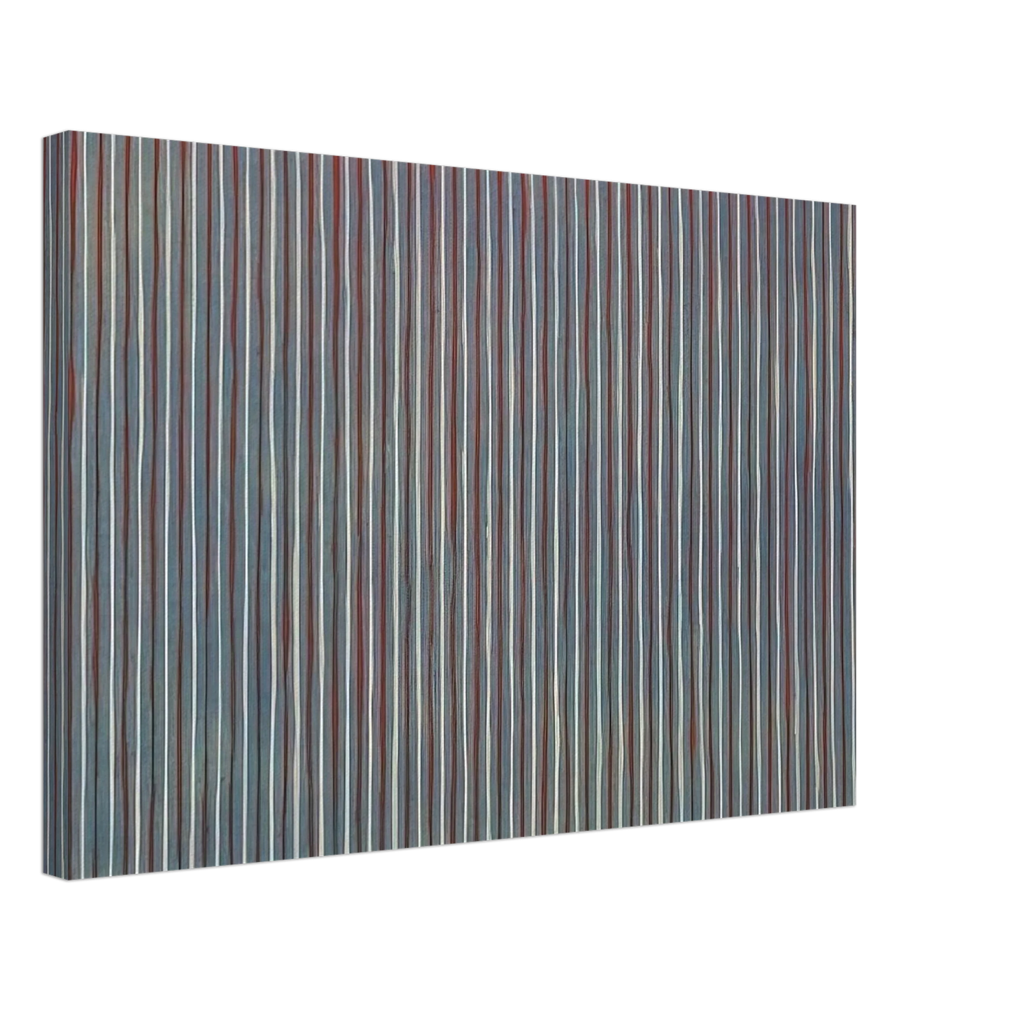 Gene Davis - Salute - 1958 Canvas - 70x100 cm / 28x40 inches-canvas