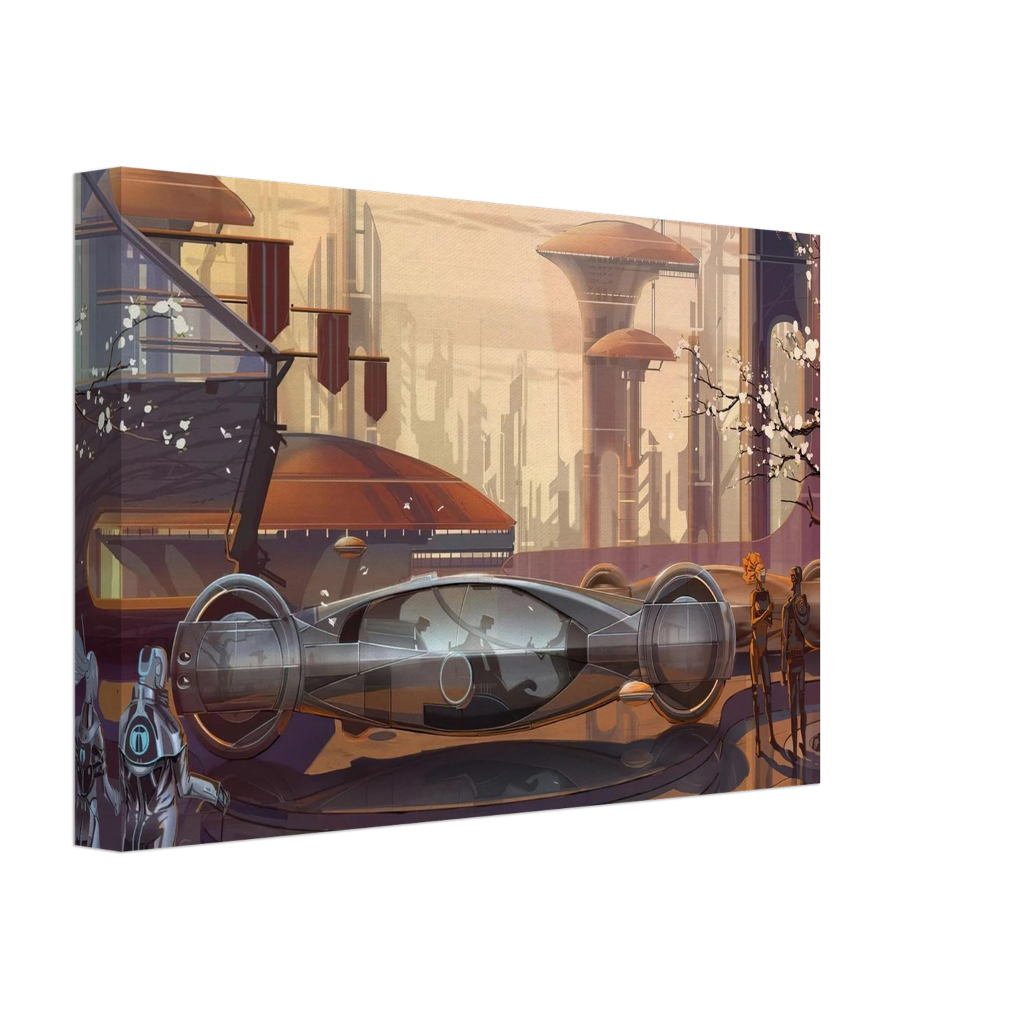 Syd Mead - Syd Mead Canvas - 40x60 cm / 16x24 inches-canvas