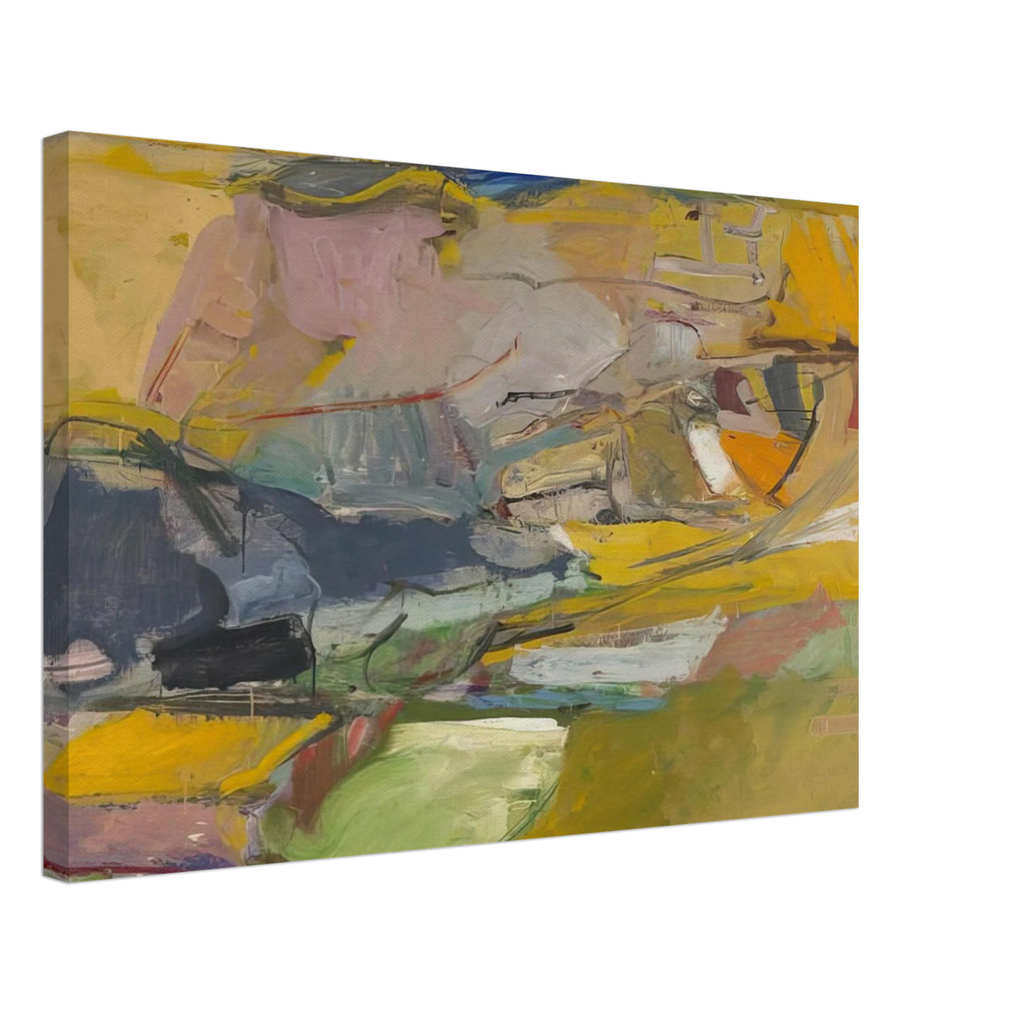 Richard Diebenkorn - Berkeley #57 Canvas - 70x100 cm / 28x40 inches-canvas