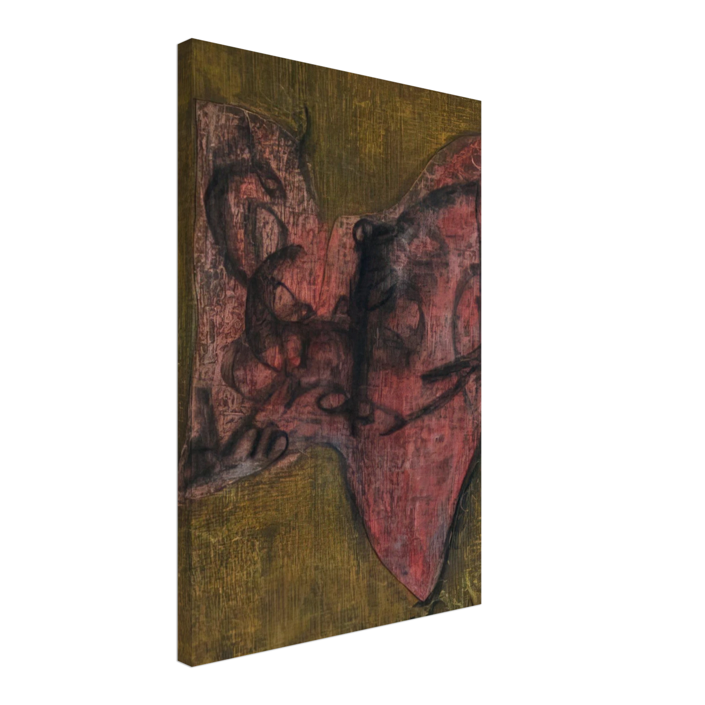 Lucio Fontana - Concept Spatiale - 1958 Canvas - 70x100 cm / 28x40 inches-canvas