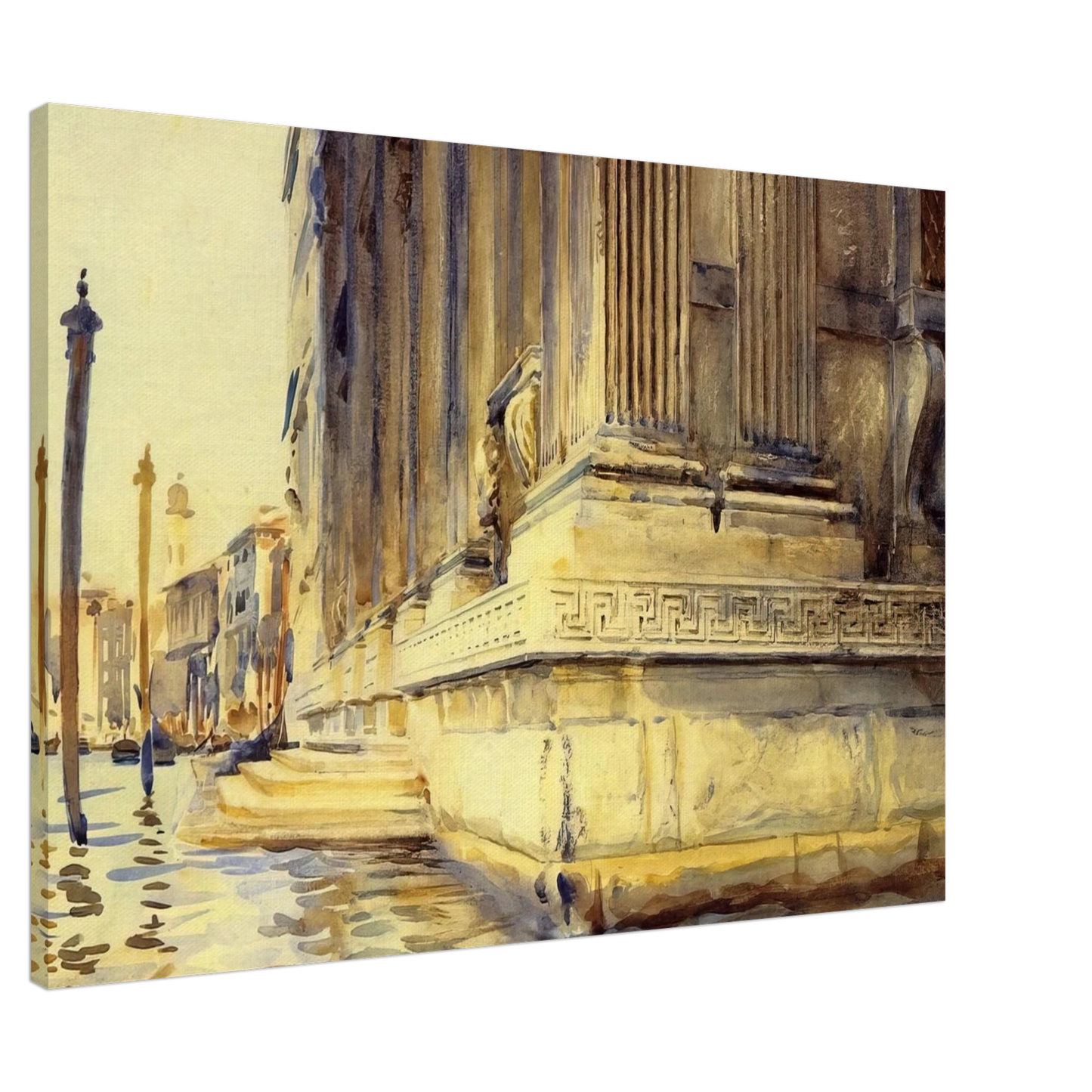 John Singer Sargent - Palazzo Grimani Canvas - 20x30 cm / 8x12 inches-canvas