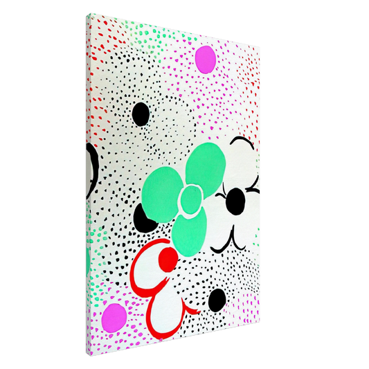 Sonia Delaunay - COMPOSITION 12 Canvas - 20x30 cm / 8x12 inches-canvas