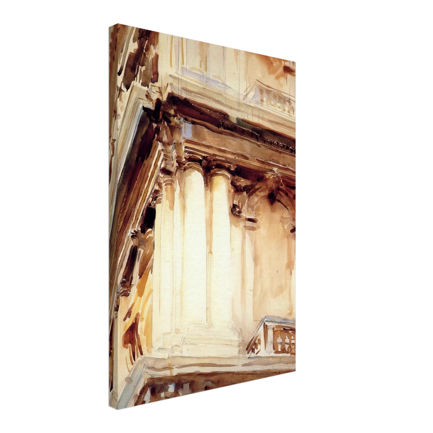 John Singer Sargent - Palazzo Corner della Ca Grande Canvas - 70x100 cm / 28x40 inches-canvas