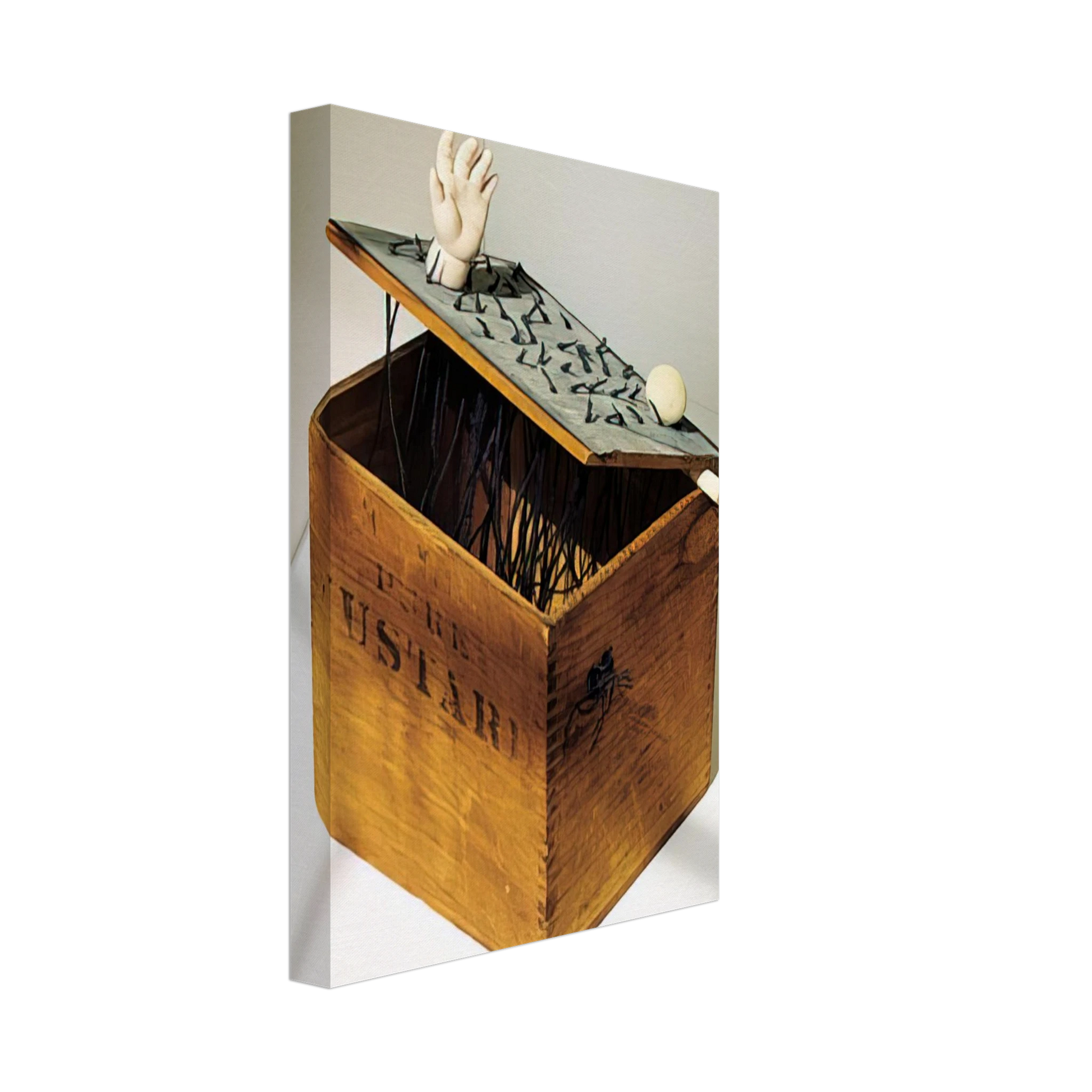 Lenore Tawney - LAKE OF FIELD 1990 Canvas - 40x60 cm / 16x24 inches-canvas