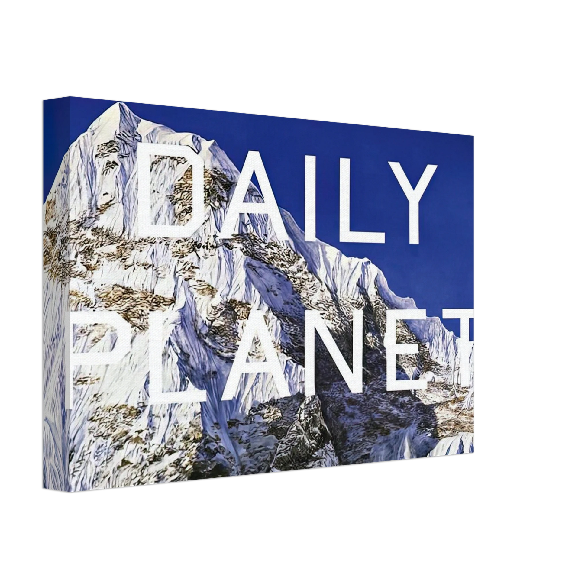 Edward Ruscha - DAILY PLANET 2003 Canvas - 70x100 cm / 28x40 inches-canvas