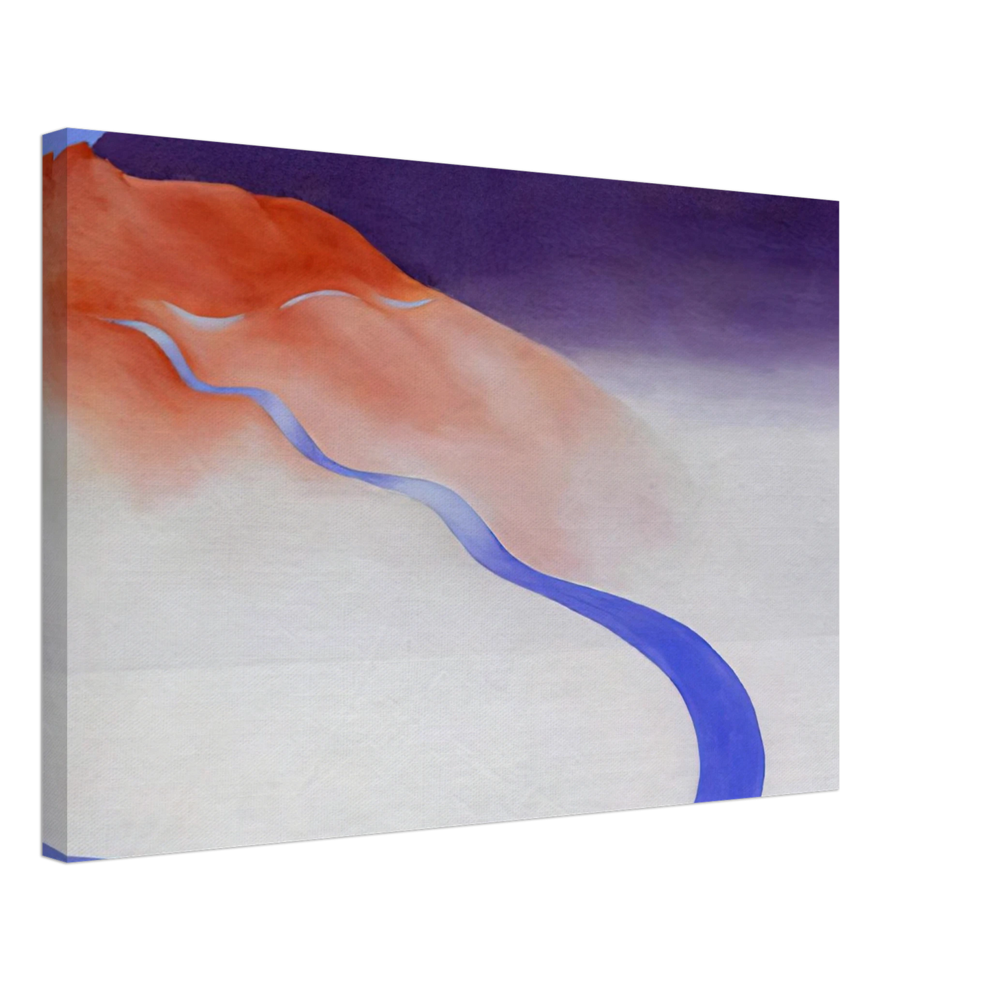 Georgia O'Keeffe - Road to the Ranch Canvas - 40x60 cm / 16x24 inches-canvas