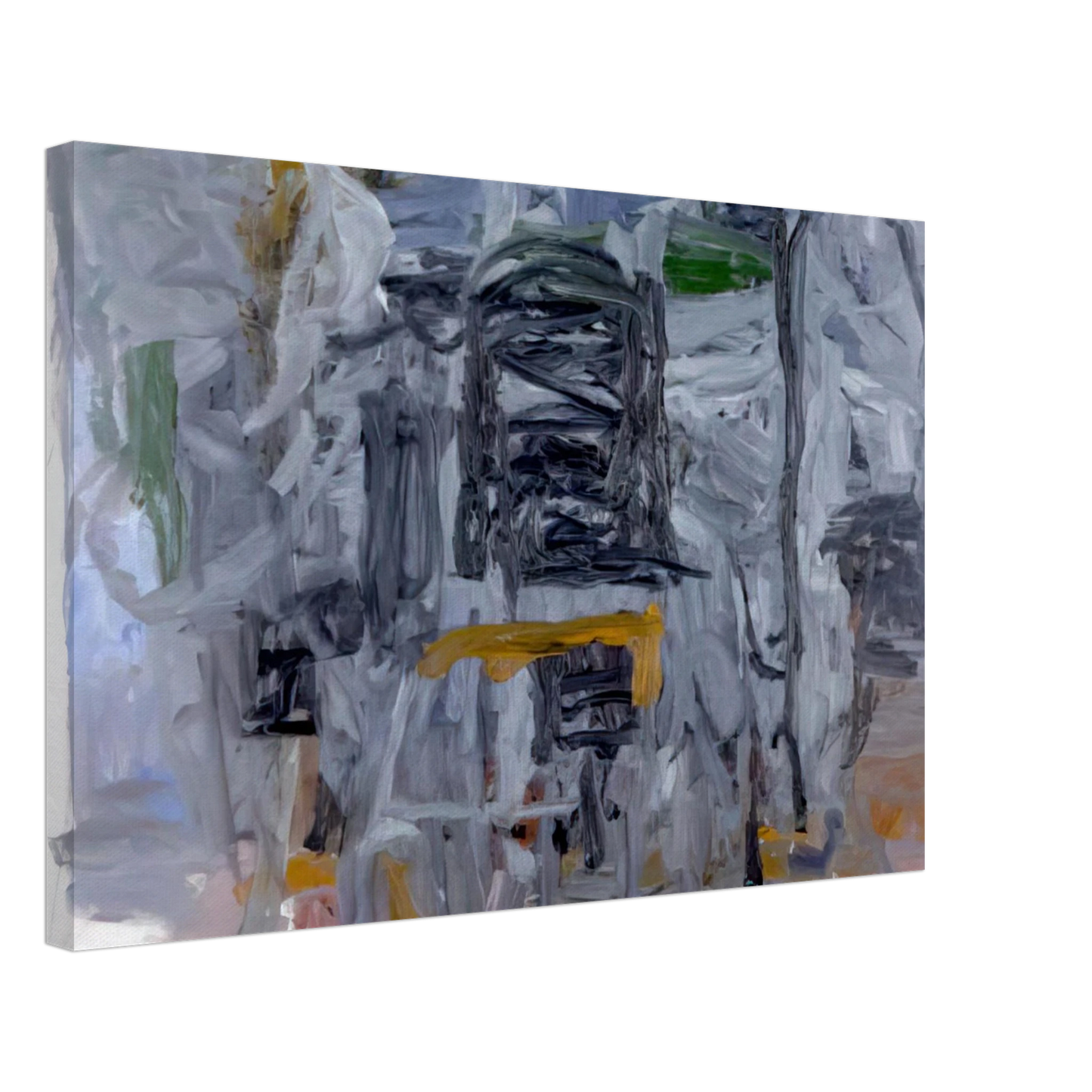 Philip Guston - CLOSE UP III 1961 Canvas - 40x60 cm / 16x24 inches-canvas