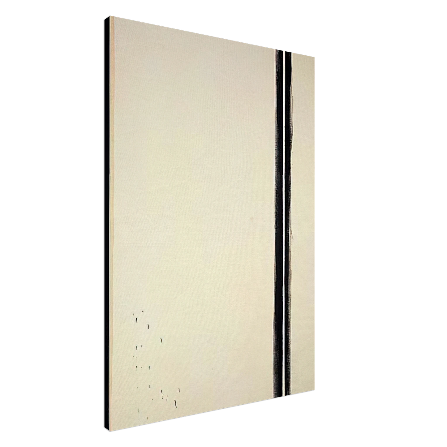 Barnett Newman - The Station of the Cross - Fourth Station Canvas - 20x30 cm / 8x12 inches-canvas