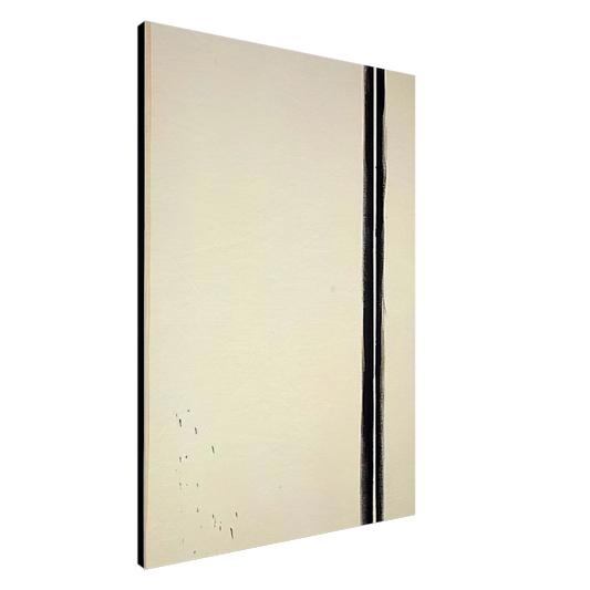 Barnett Newman - The Station of the Cross - Fourth Station Canvas - 20x30 cm / 8x12 inches-canvas