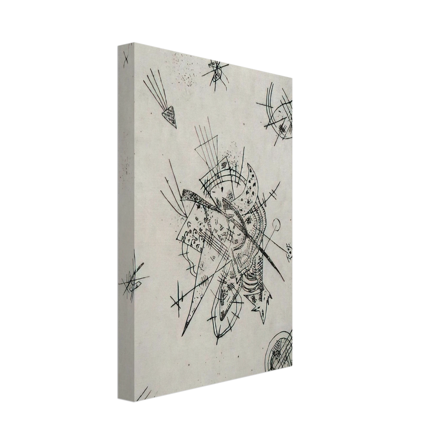 Wassily Kandinsky - SMALL WORLDS X 1922 Canvas - 40x60 cm / 16x24 inches-canvas