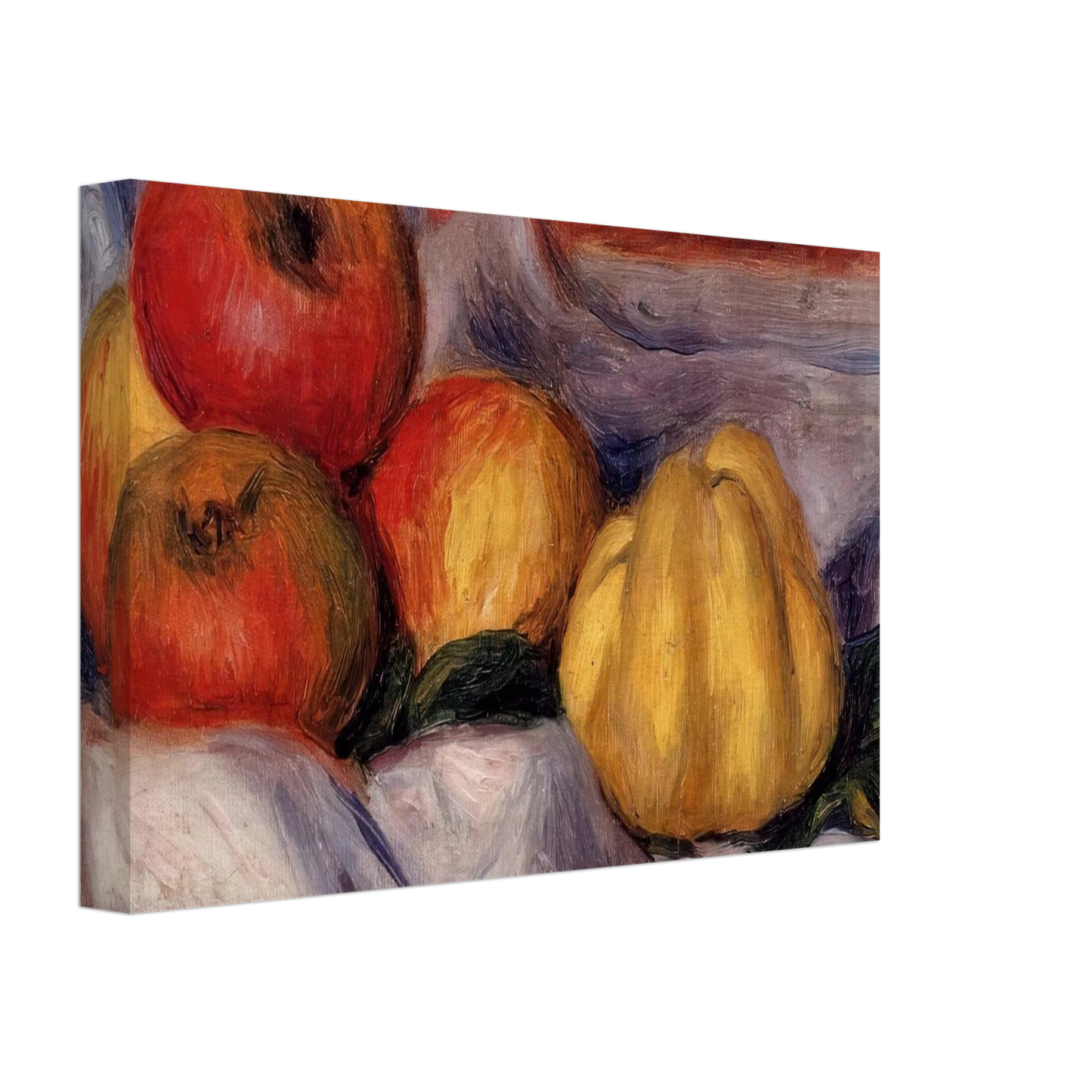 Pierre-Auguste Renoir - Still Life with Apples Canvas - 70x100 cm / 28x40 inches-canvas