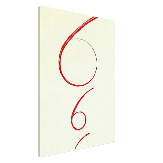 Louise Bourgeois - UNTITLED 1995 Canvas - 20x30 cm / 8x12 inches-canvas