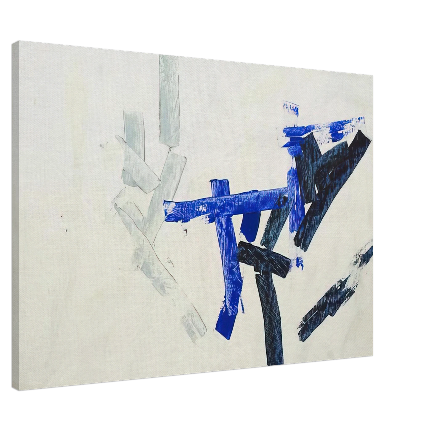 Charlotte Posenenske - Untitled - 1960 Canvas - 20x30 cm / 8x12 inches-canvas