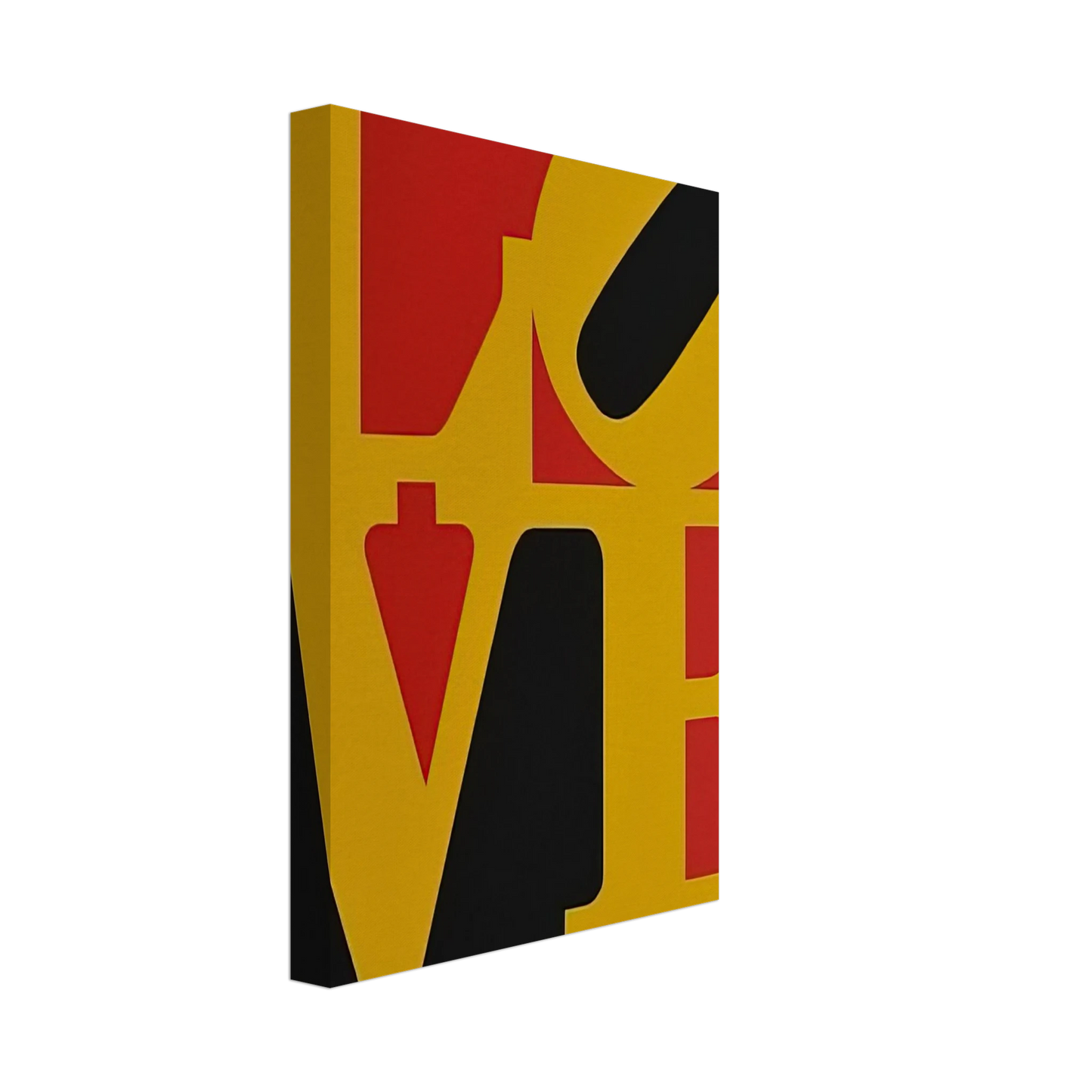 Robert Indiana - German Love Canvas - 70x100 cm / 28x40 inches-canvas