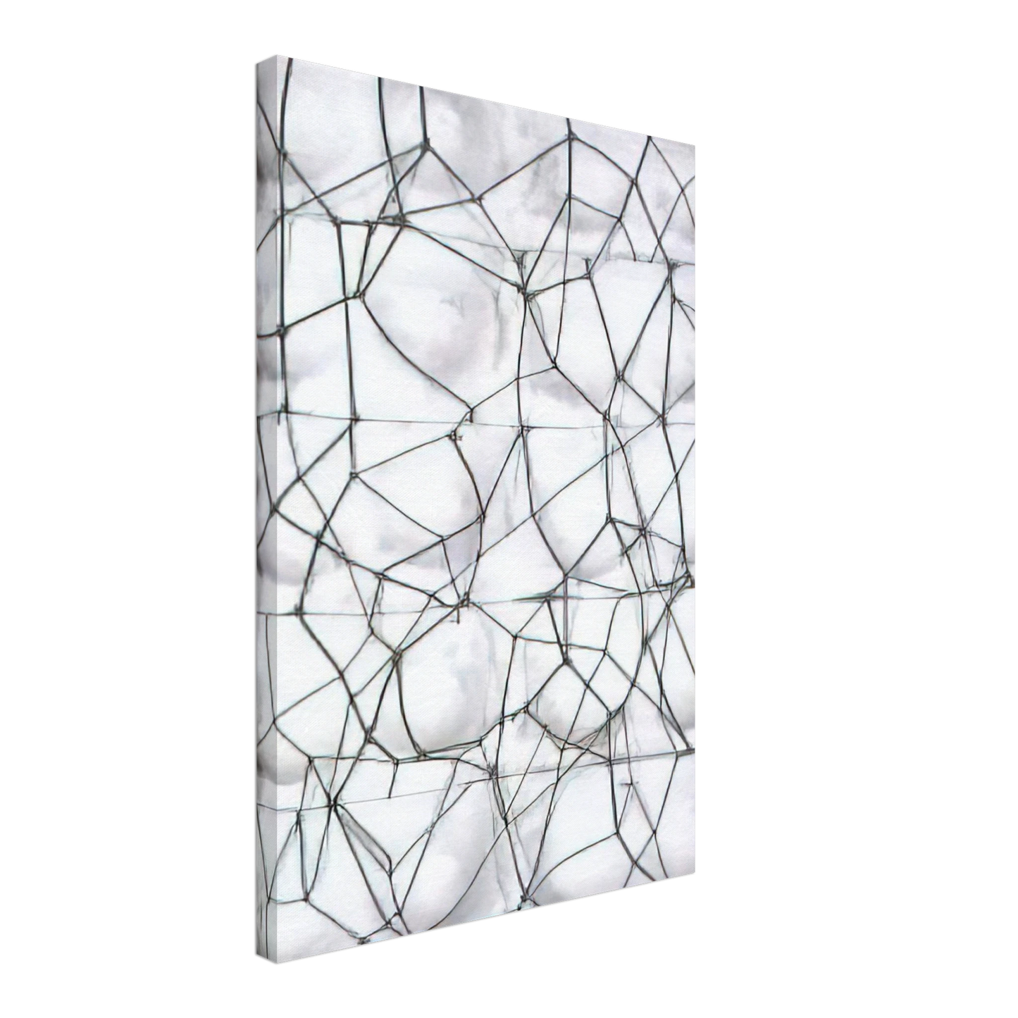 Joao Vieira - Viuva de Man Ray, Negra - 1981 Canvas - 40x60 cm / 16x24 inches-canvas