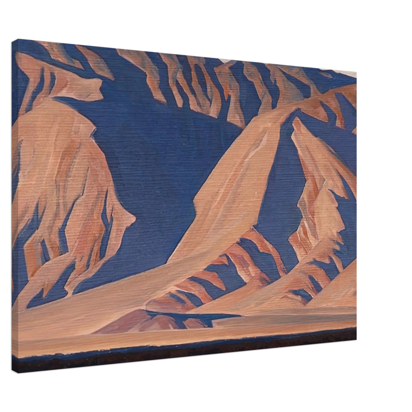 Maynard Dixon - INYO MOUNTAINS 1944 Canvas - 20x30 cm / 8x12 inches-canvas