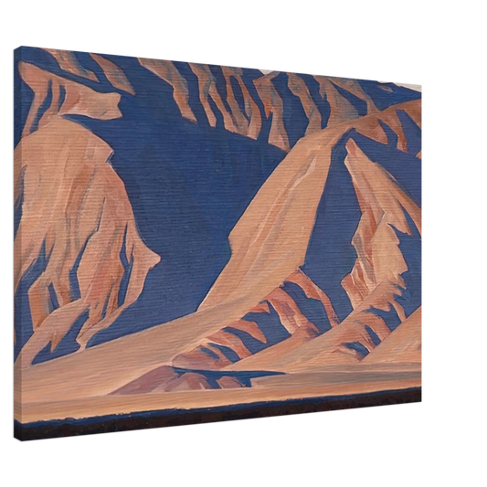 Maynard Dixon - INYO MOUNTAINS 1944 Canvas - 20x30 cm / 8x12 inches-canvas
