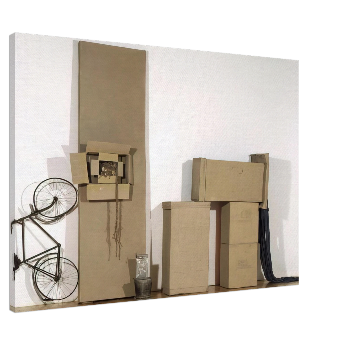 Robert Rauschenberg - UNTITLED EARLY EGYPTIAN 1973 Canvas - 20x30 cm / 8x12 inches-canvas