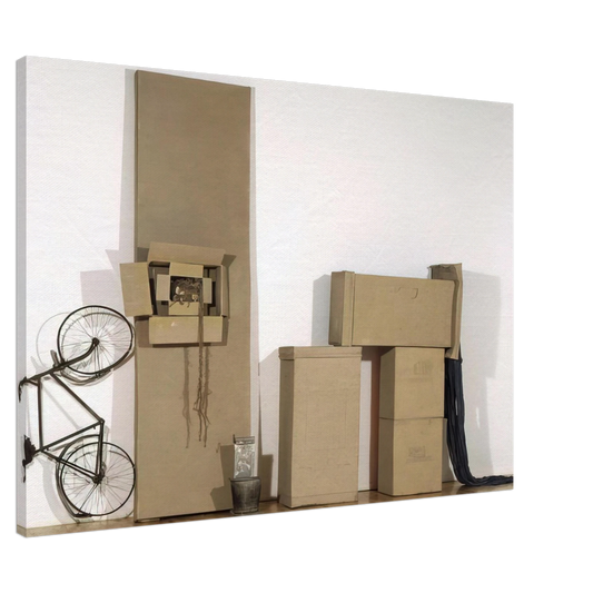 Robert Rauschenberg - UNTITLED EARLY EGYPTIAN 1973 Canvas - 20x30 cm / 8x12 inches-canvas