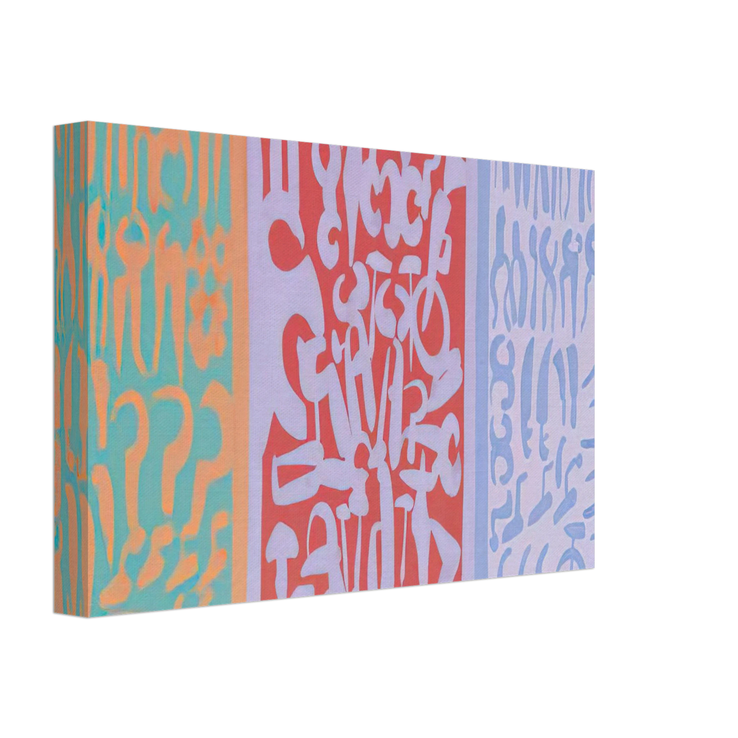 Carla Accardi - Settori - 1962 Canvas - 70x100 cm / 28x40 inches-canvas