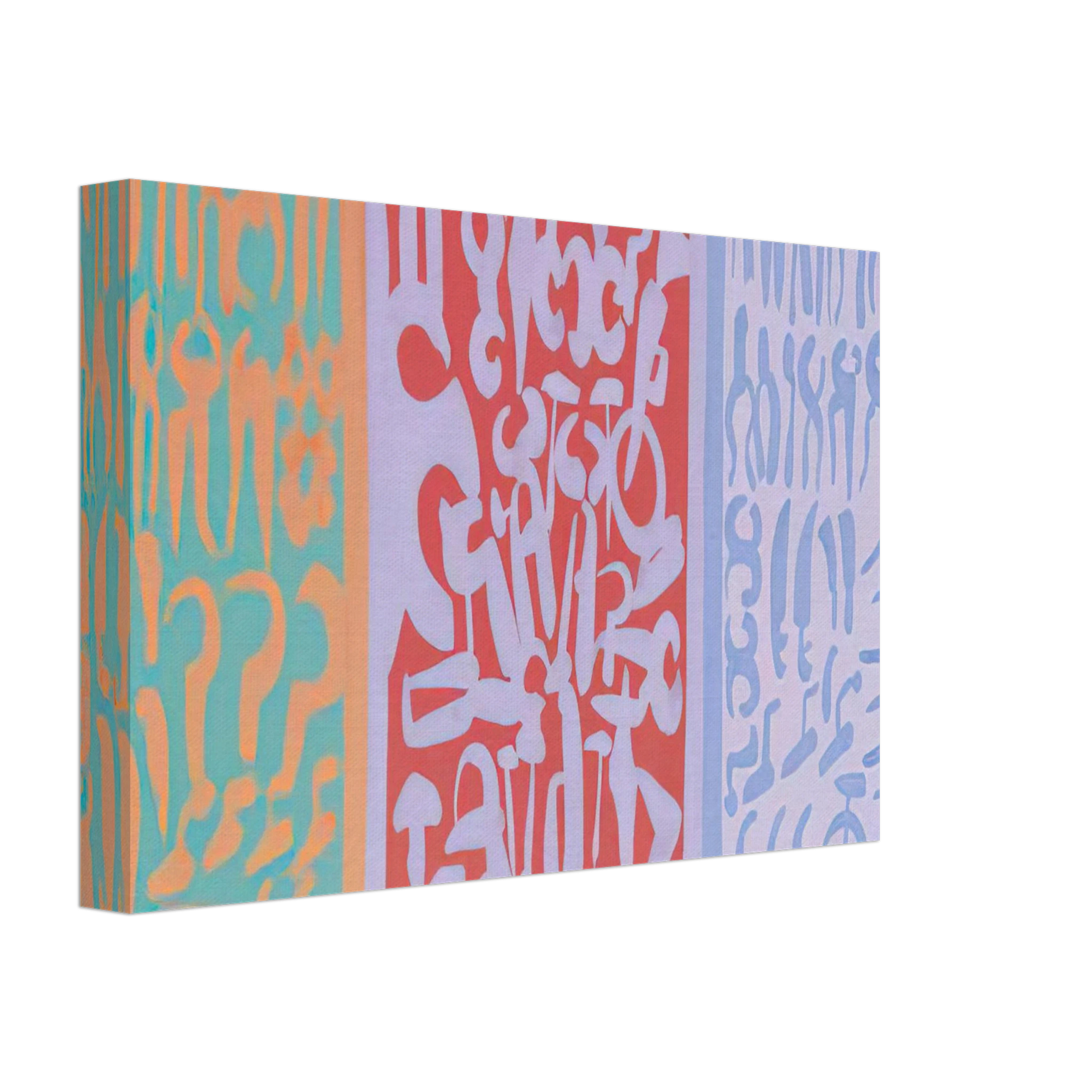 Carla Accardi - Settori - 1962 Canvas - 70x100 cm / 28x40 inches-canvas