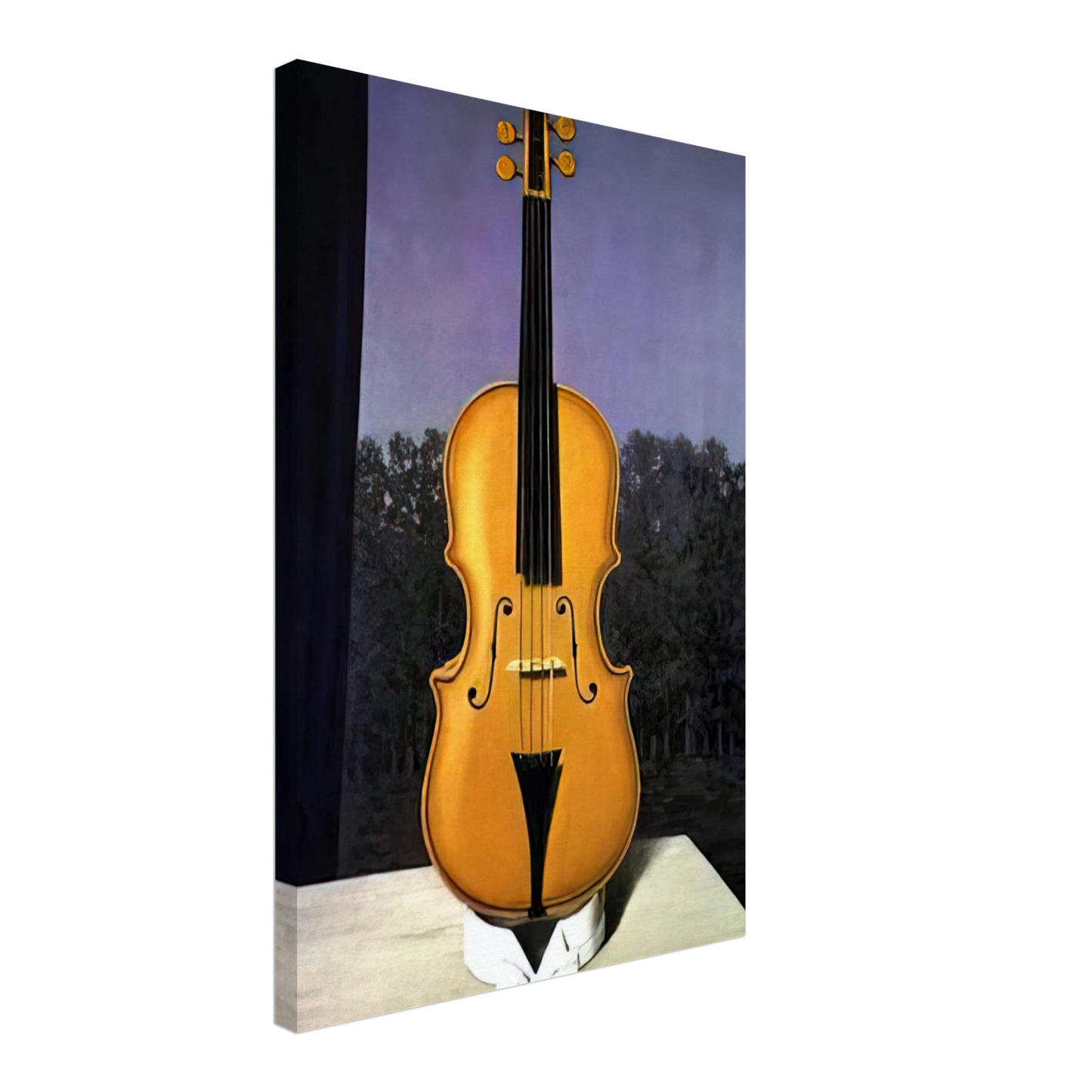 Rene Magritte - A LITTLE OF THE BANDIT S SOUL Canvas - 70x100 cm / 28x40 inches-canvas