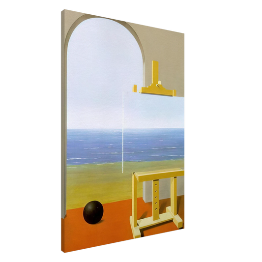 Rene Magritte - THE HUMAN CONDITION 1935 Canvas - 20x30 cm / 8x12 inches-canvas