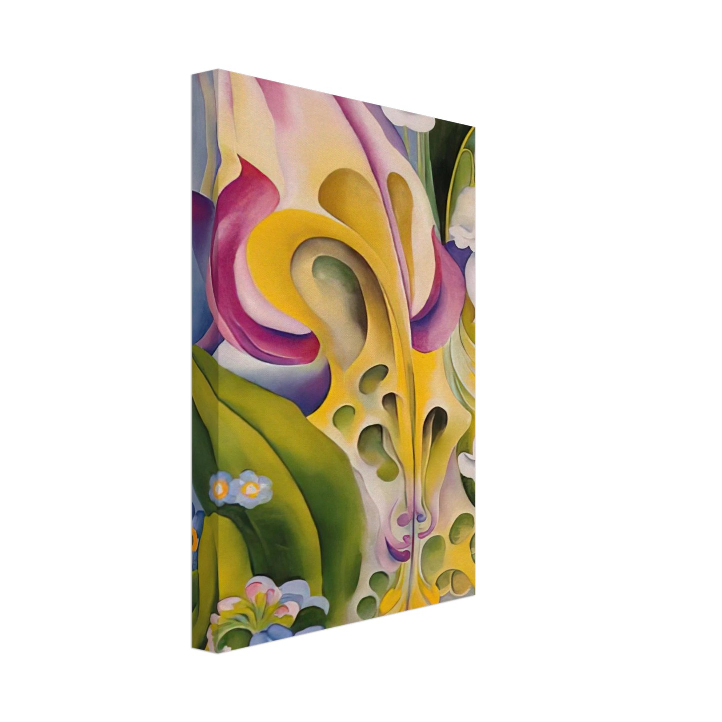 Georgia O'Keeffe - From the Old Garden No 2 Canvas - 40x60 cm / 16x24 inches-canvas