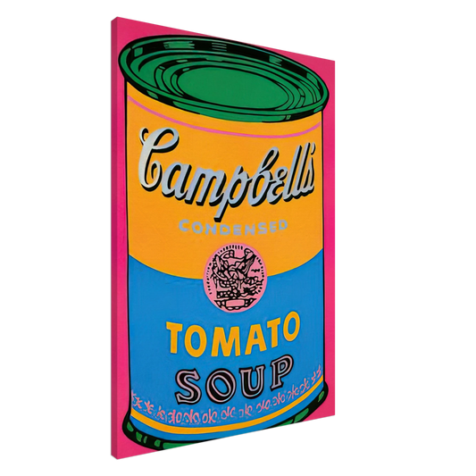 Andy Warhol - Campbell's Soup Can  Canvas - 20x30 cm / 8x12 inches-canvas