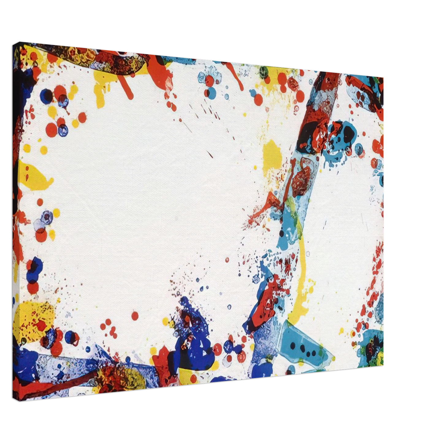 Sam Francis - Green Ring Canvas - 20x30 cm / 8x12 inches-canvas