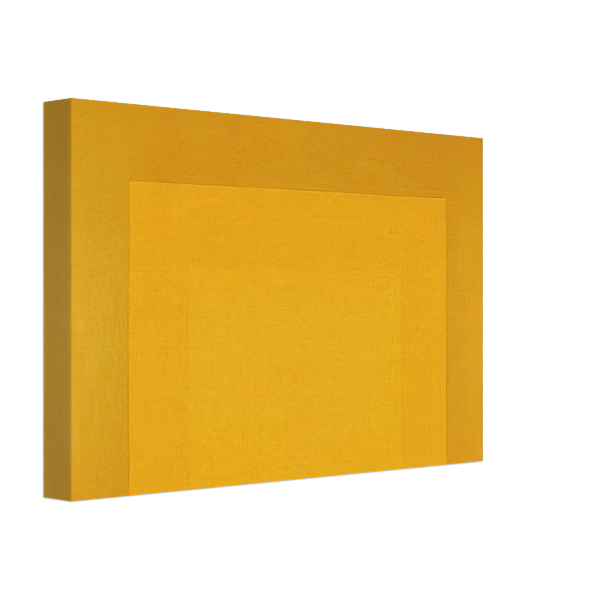 Josef Albers - STUDY FOR HOMAGE TO THE SQUARE DEPARTING IN YELLOW 1964 Canvas - 40x60 cm / 16x24 inches-canvas