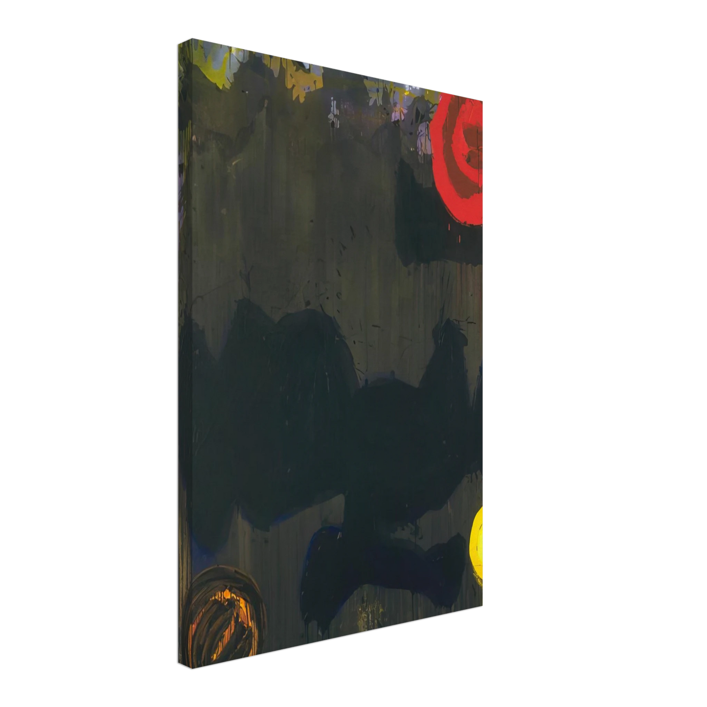 John Hoyland - Gadal 10.11.86 - 1986 Canvas - 40x60 cm / 16x24 inches-canvas