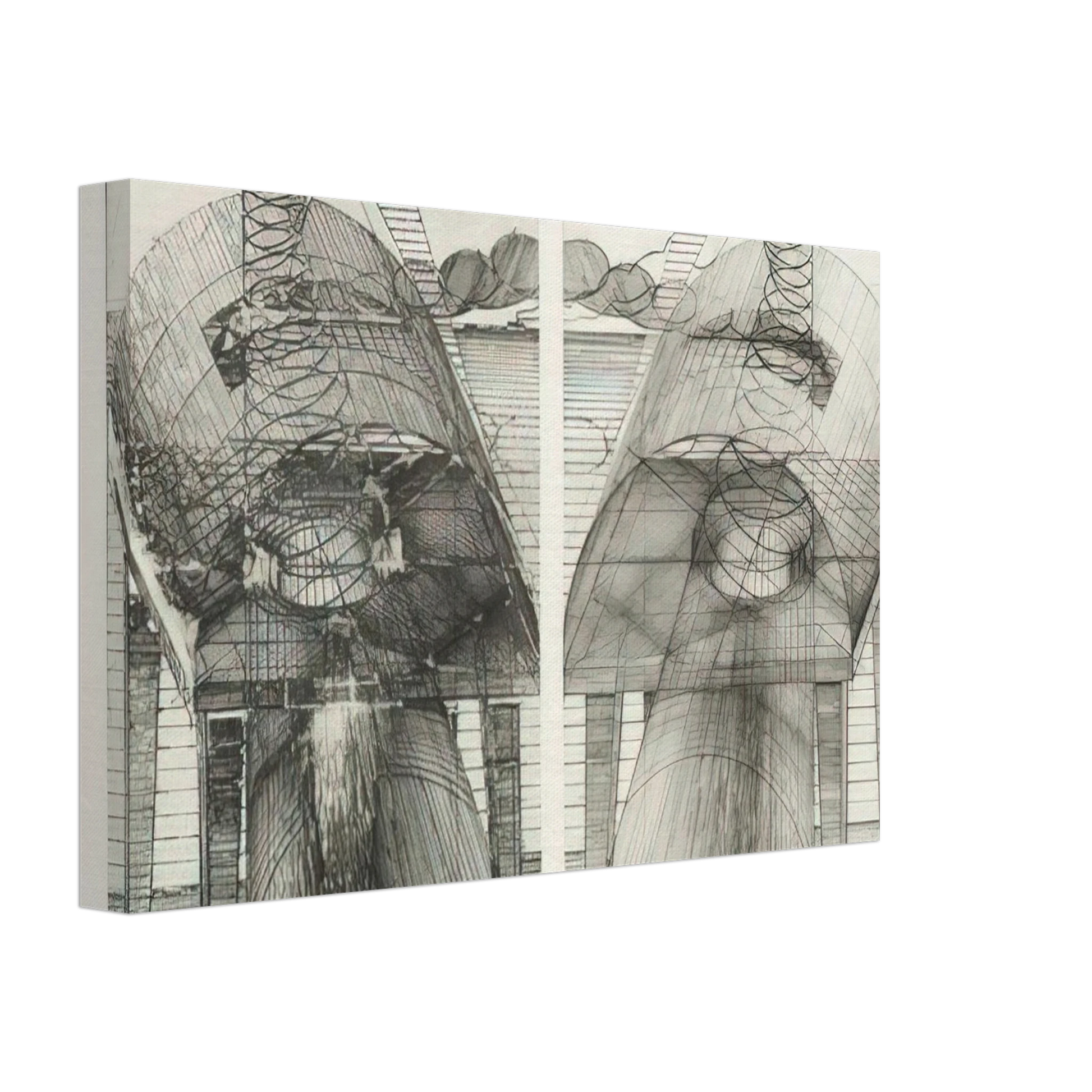 Dieter Roth - By the Sea - 1971 Canvas - 40x60 cm / 16x24 inches-canvas