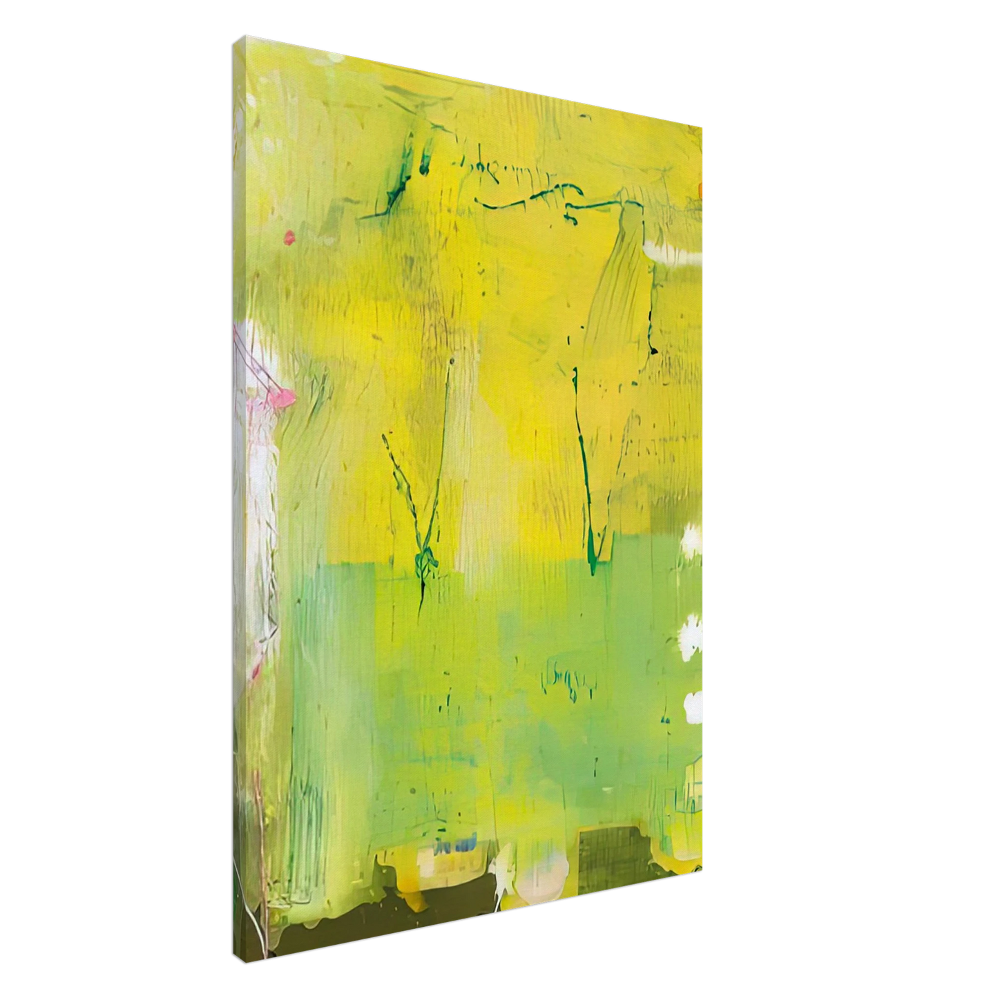 Helen Frankenthaler - The RakeÃ¢â‚¬â„¢s Progress, 1991- Canvas - 20x30 cm / 8x12 inches-canvas