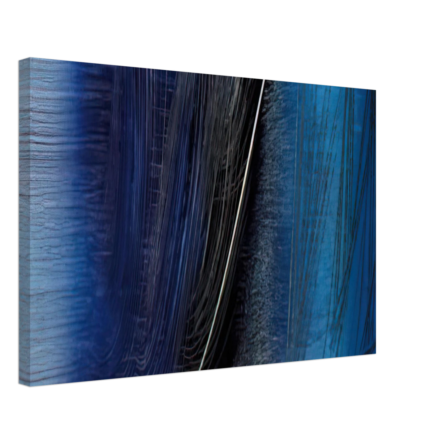 Hans Hartung - Untitled T1962-L7 - 1962 Canvas - 40x60 cm / 16x24 inches-canvas