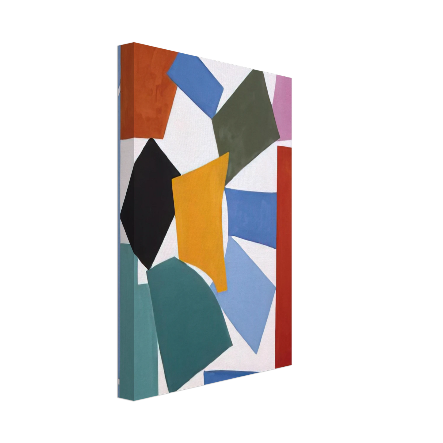 Alma Woodsey Thomas - WATUSI HARD EDGE 1963 Canvas - 70x100 cm / 28x40 inches-canvas