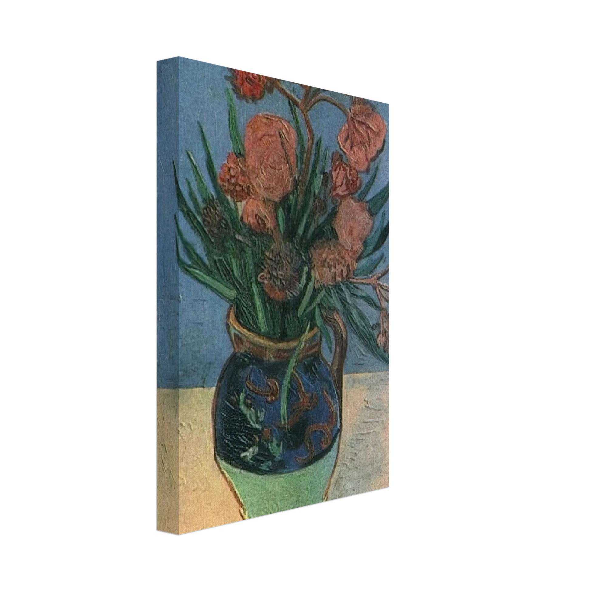 Vincent van Gogh - Still Life Vase with Oleanders Canvas - 70x100 cm / 28x40 inches-canvas