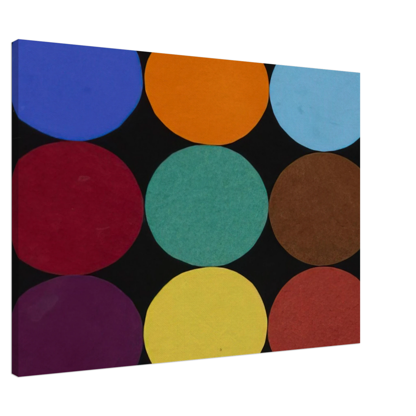 Ellsworth Kelly - Nine Colors Canvas - 20x30 cm / 8x12 inches-canvas