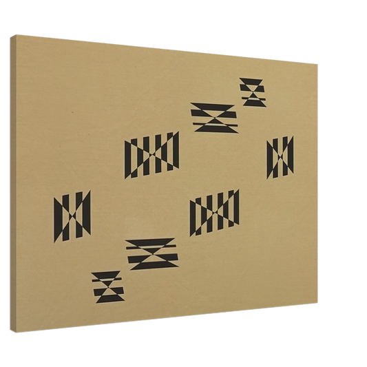 Helio Oiticica - Metaesquema - 1957 Canvas - 20x30 cm / 8x12 inches-canvas