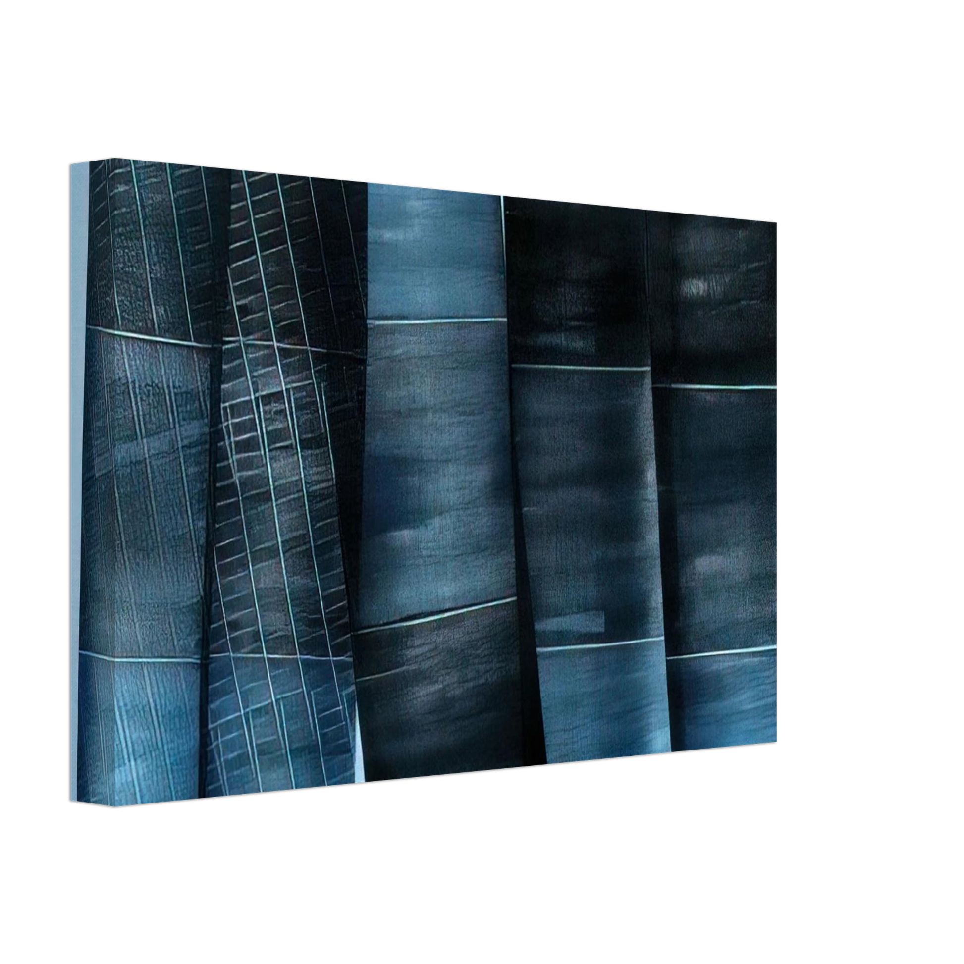 Hans Hartung - Untitled - 1976 Canvas - 40x60 cm / 16x24 inches-canvas