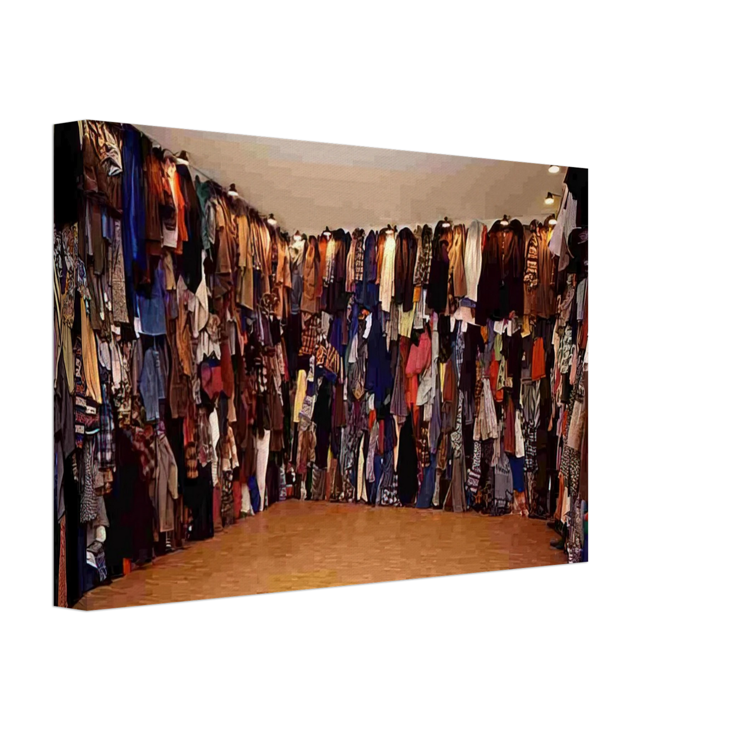 Christian Boltanski - RESERVE 1990 Canvas - 70x100 cm / 28x40 inches-canvas