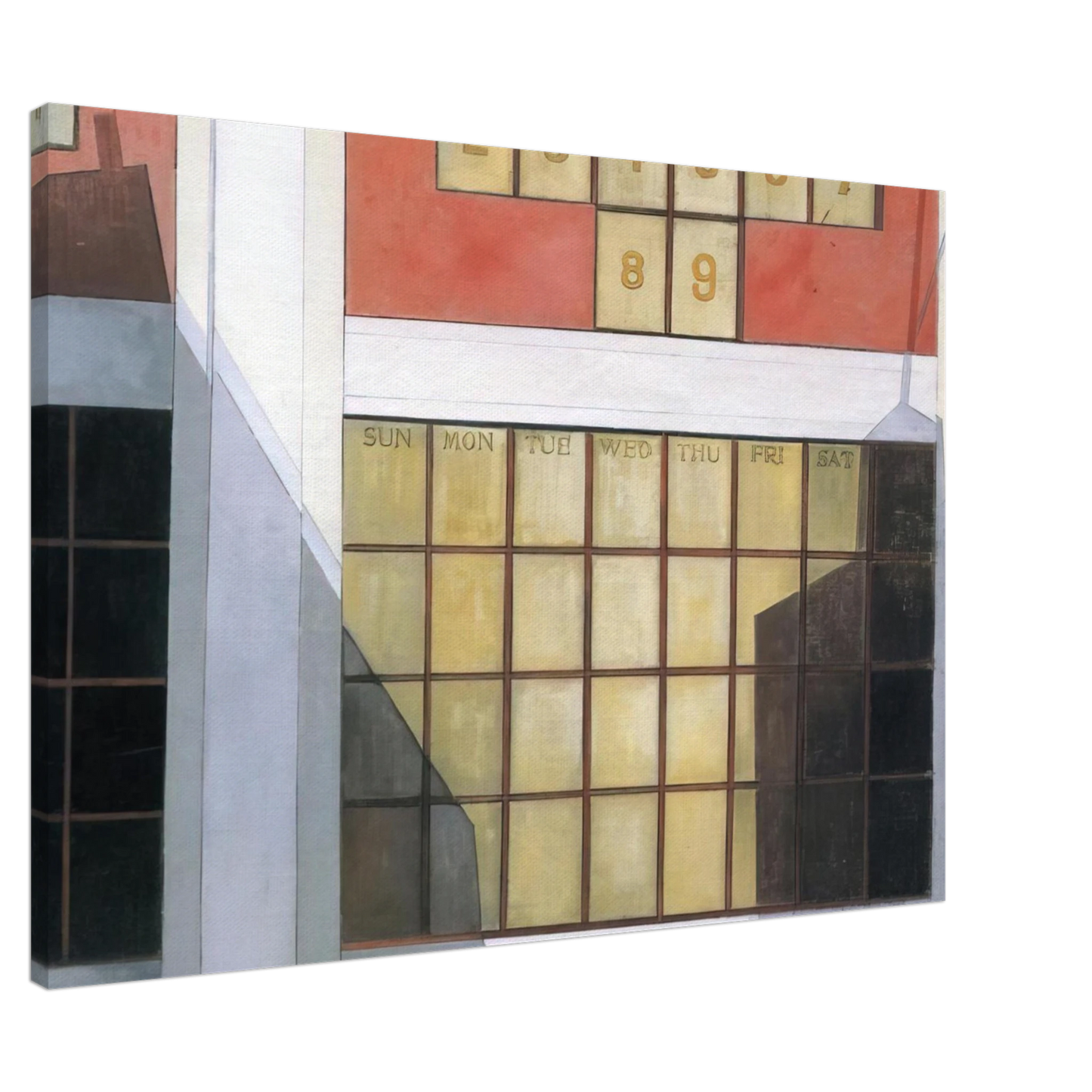 Charles Demuth - Business - 1921 Canvas - 20x30 cm / 8x12 inches-canvas