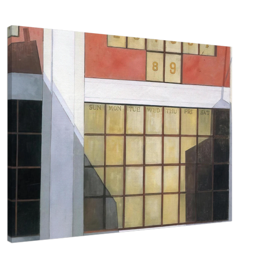 Charles Demuth - Business - 1921 Canvas - 20x30 cm / 8x12 inches-canvas