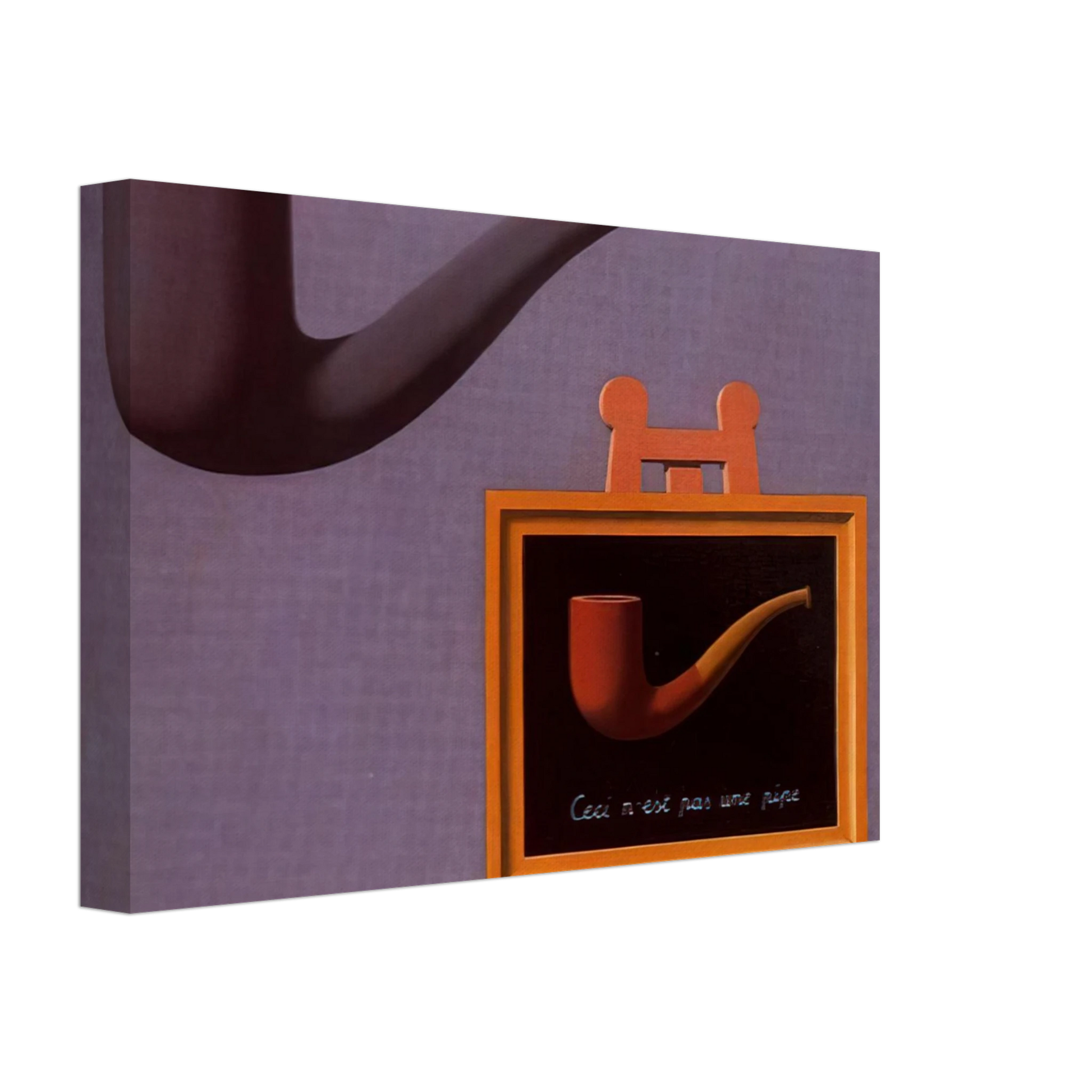 Rene Magritte - THE TWO MYSTERIES 1966 Canvas - 70x100 cm / 28x40 inches-canvas