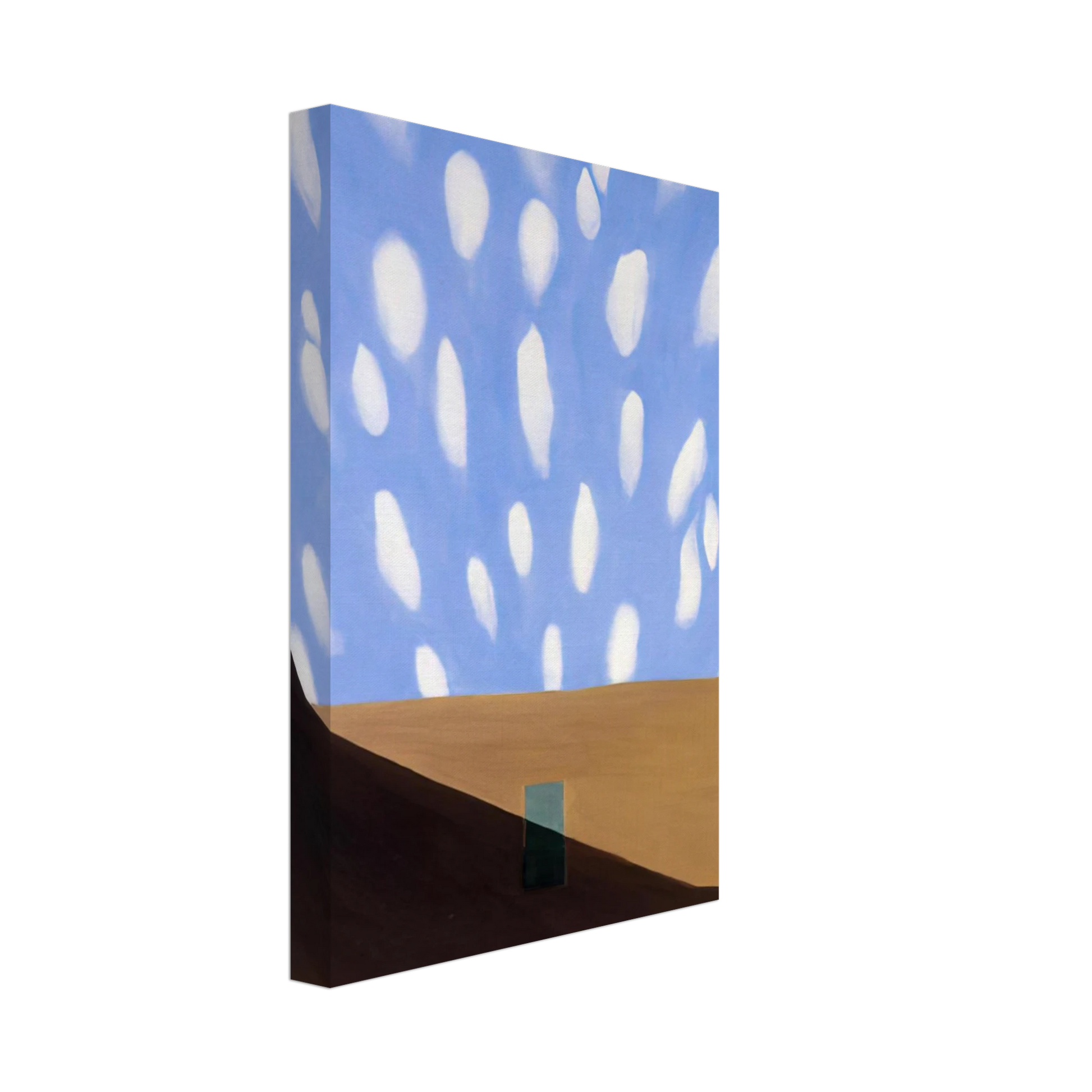 Georgia O'Keeffe - In the Patio VIII Canvas - 40x60 cm / 16x24 inches-canvas