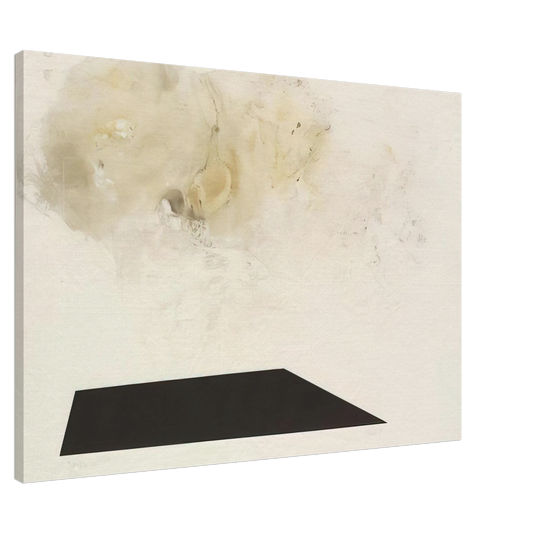 John Cage - Dramatic Fire - 1989 Canvas - 20x30 cm / 8x12 inches-canvas