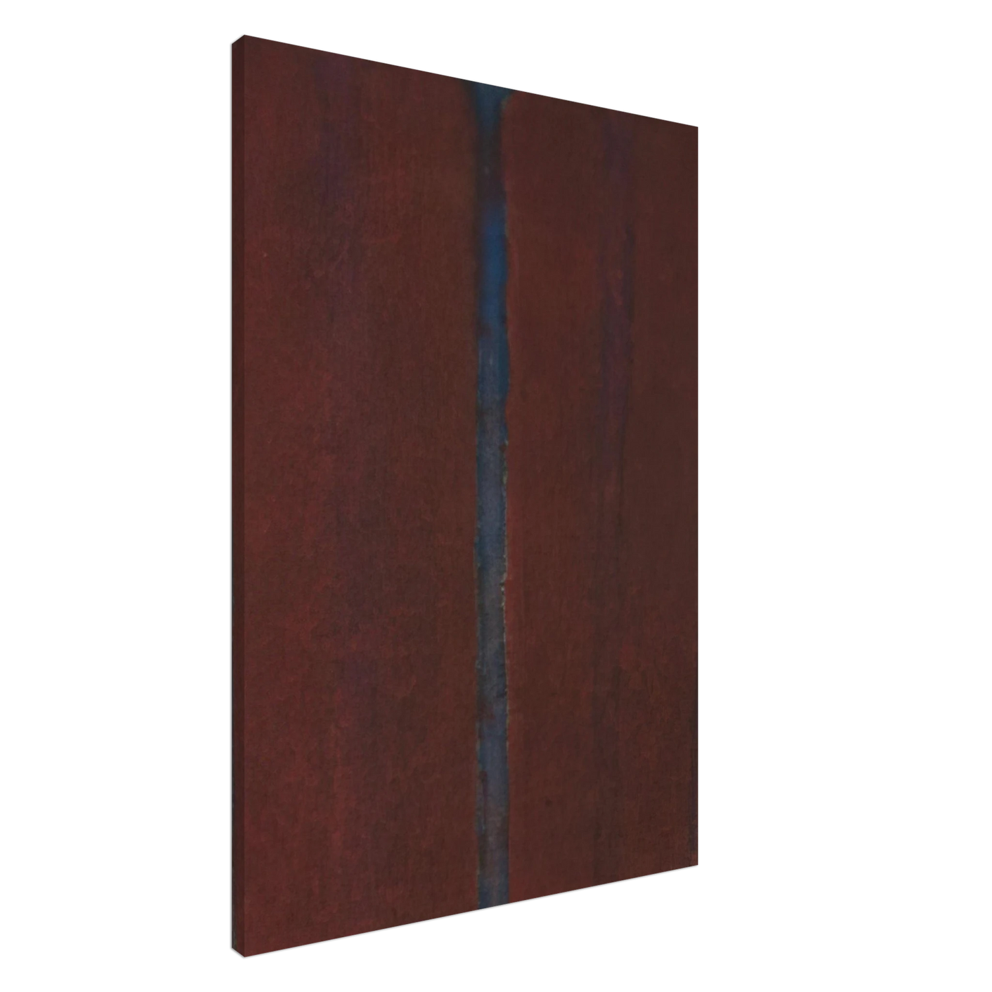 Yun Hyong-keun - Umber Blue - 1973 Canvas - 20x30 cm / 8x12 inches-canvas