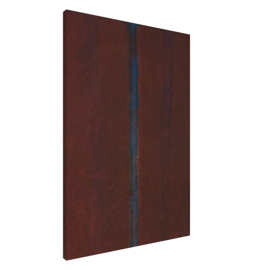 Yun Hyong-keun - Umber Blue - 1973 Canvas - 20x30 cm / 8x12 inches-canvas